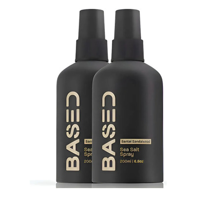 Y Spray De Peinado Natural A Base De Sal Marina, 2 Piezas ``