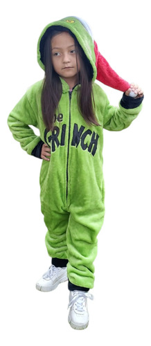 Pijama Mameluco Navidad Griinchgorro Estilo Santa Claus | Envío gratis