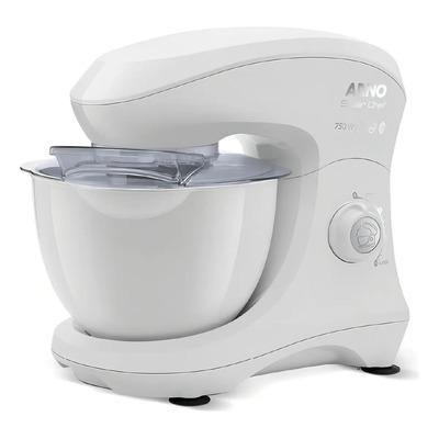 Batedeira Planetária Arno Super Chef 750w 5l Branca Km00 | Parcelamento sem juros