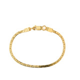 Pulsera Mini Paris - Enchapado En Oro - Calidad Premium