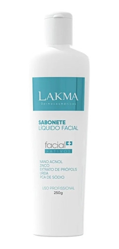 Sabonete Líquido Facial Lakma 250ml - Remoção De Impurezas