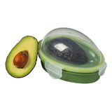 Porta Aguacate Refractaria Plástica Portátil Cocina Conserva