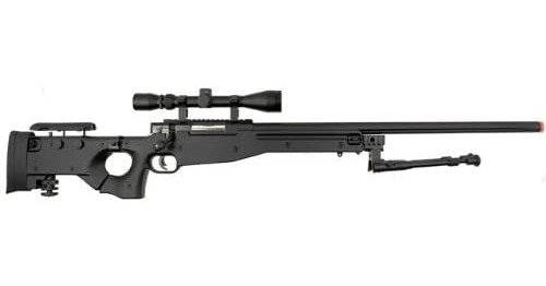 Sniper L96 Rifle Airsoft Francotirador Con BiPod Y Alcance