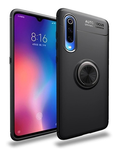 Case Auto Focus Anti Impacto Slim Anel Para Xiaomi Mi 9 Se