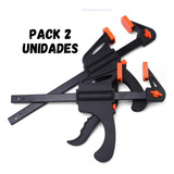 Pack 2 Prensa Rapida Madera 6 Pulgadas Sargento Carpinteria