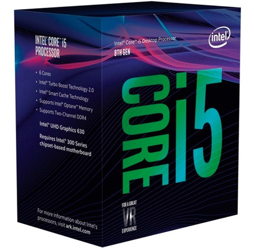 Procesador Intel Core I5 8400 6 Nucleos 1151 8va Generacion
