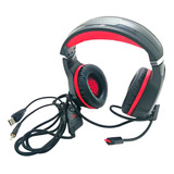 Headphone Gamer P/ Pc Ps4 Mic P3 Confortável Longos Períodos