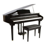 Artesia Piano Digital Mini Media Cola Mueble Usb Ag30bk