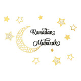 Eid Mubarak Pegatinas De Pared Decoración De Acrílico