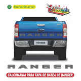 Sticker Ranger Para Tapa De Batea De Ford Ranger 2021-2022