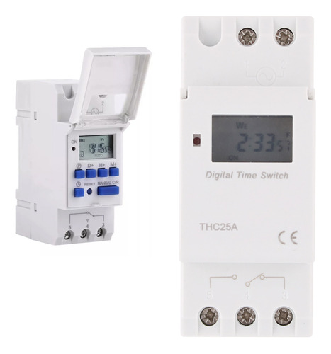 Interruptor Digital Temporizador (timer) Programable 25a110v