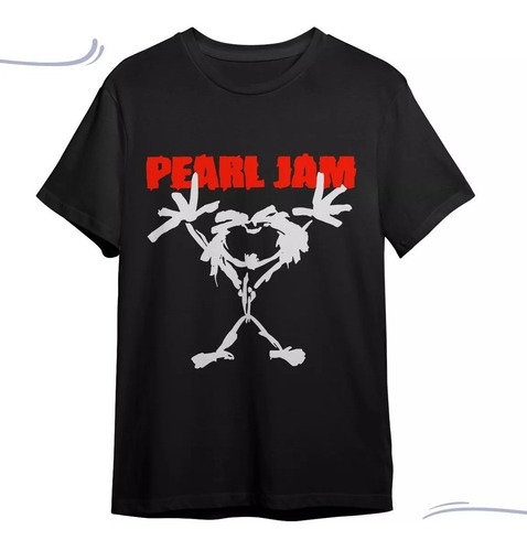 Camiseta Basica Pearl Jam Banda De Rock Musica 100% Algodao