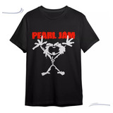 Camiseta Basica Pearl Jam Banda De Rock Musica 100% Algodao