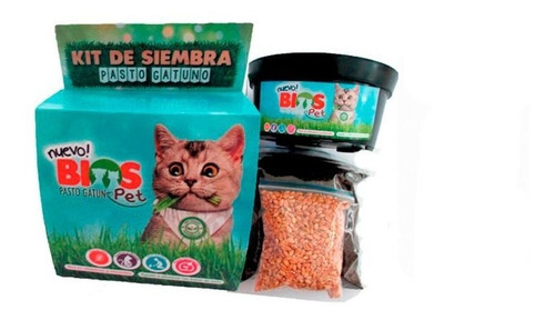 Kit De Siembra Pasto Gatuno - Unidad a $16900