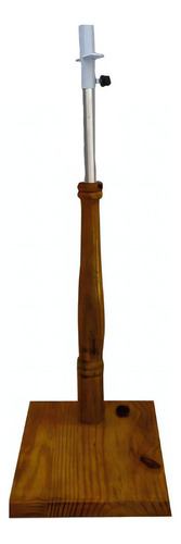 Pedestal De Madeira Modelo Retangular Para Busto Manequim