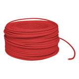 Cable Eléctrico Thw Calibre 12, 100 M Color Rojo Surtek Cubierta Negro