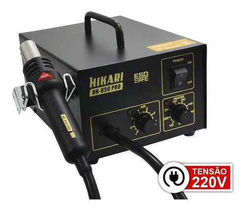 Estação De Retrabalho Em Smd Analógica Hikari Hk-850 Pro