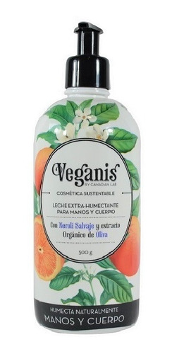 Crema Veganis Para Manos Y Cuerpo Neroli X 500 Gr.