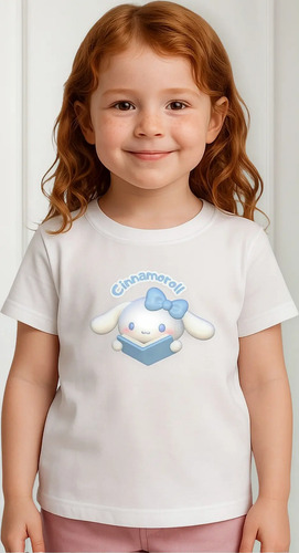 Playera Niñas Cinnamorroll Kuromi Kitty 100% Algodón- Mod#4