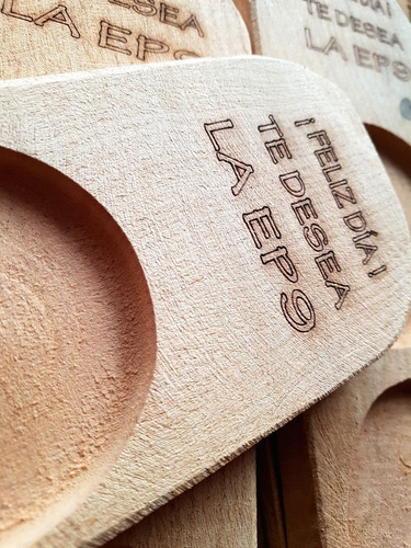 Tablas Picadas 2 Cavidades Premium C/ Grabado Idea Souvenir