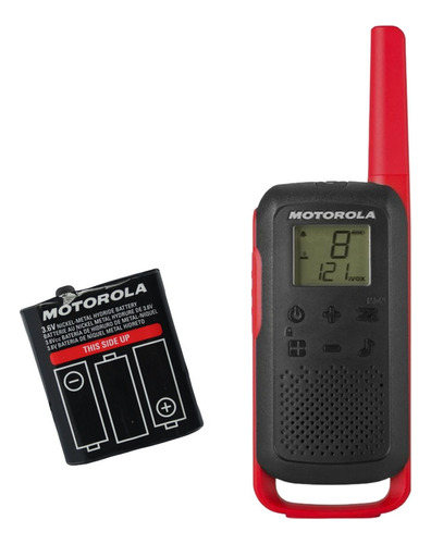 Radio Comunicador T210 Reposição + Bateria Original Motorola