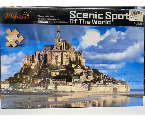 Puzzle Monte Saint Michel 500 Piezas