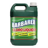 Cloro Liquido Barbarex 5l