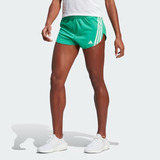 Shorts Corrida Run Icons 3-stripes Low Carbon- adidas Hm4301