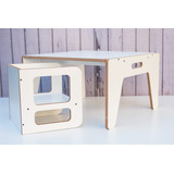 Mesa + Silla Cubo 3 Posiciones - Niños