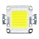 Kit 5 Chip Led 50w Reposição Refletor Branco