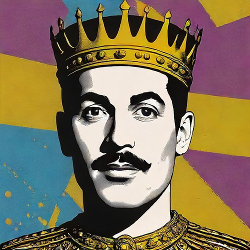 Cuadro Sobre Lienzo Freddy Mercury Queen Rock Legend