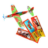 12 Avion Flying Glider Vintage Retro Juguete Clasico Bolo 