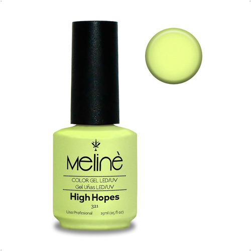 Esmalte Meline Nuevos Colores Gel Uv/led Semip. X 15 Ml