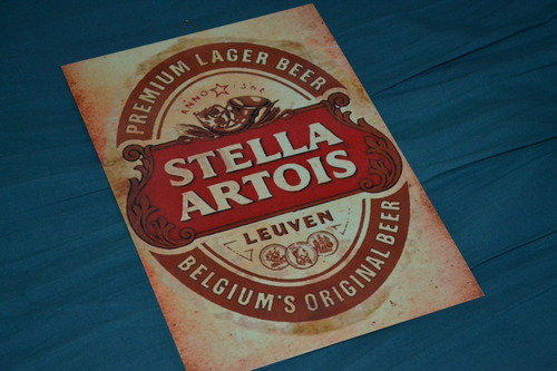 Cuadros De Chapa Retro - Cerveza Quilmes / Stella - Miller