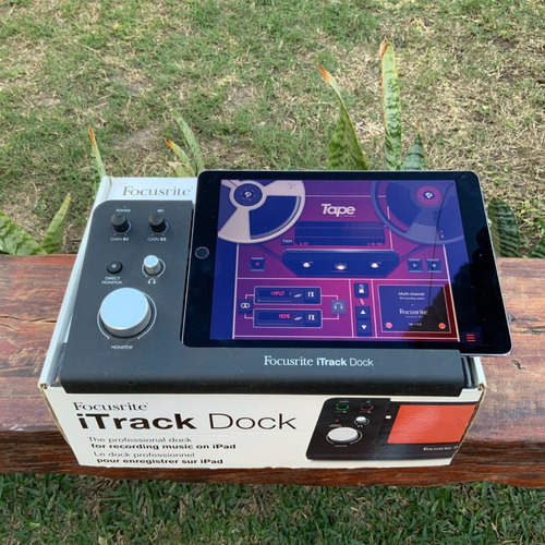 Focusrite Itrack Dock / Itrack Solo Interfaz Audio iPad