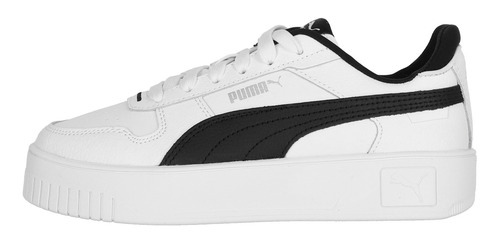 Zapatilla Puma Carina Street Mujer White/black/silver