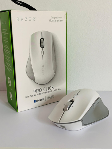 Mouse Sem Fio Razer Pro Click White - Usado