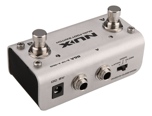 Pedal Controlador De Doble Switch Para Guitarranux Nmp-2