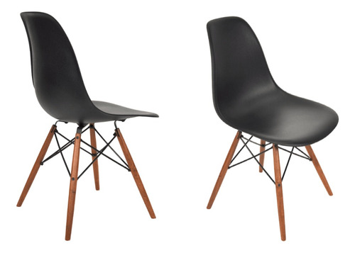 Sillas De Diseño Eames Dsw Plastico Pack X 2 Baires4