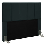 Cabeceira Para Cama Box Casal King 193cm Pérola D10 Suede Pr Cor Preto