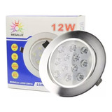 Luminario Empotrable Led 12w Dirigible Megaluz L05d12w10