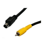 Cable Video Mini Din 4 Pines A 1 Rca 1.8 Mts Arwen Emsa