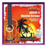 Encordado Cuerdas Para Ukulele Concierto Alice Au046-c