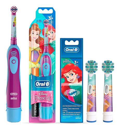 Oral B Set Cepillo De Dientes Eléctrico Infantil, Disney Pri