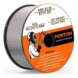 Alambre Forton Flux Core Mig, Acero Dulce E71t-gs, 0.350 De