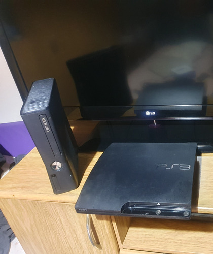 Combo Ps3, Xbox360, 2 Tv LG, Gearvr ,dvd, Videograbadora