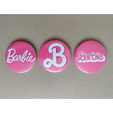 3 Foto Botones Barbie 2023 (7.5cm No Palomera Vaso )