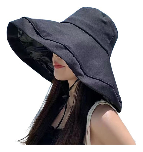 Sombrero De Protección Solar De Ala Ancha For Mujer