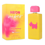 Fragancia Para Dama Ferrioni Neon Hey Darling 100 Ml Edt Spr