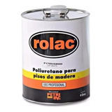 Laca Poliuretanica Rolac Petrilac Para Pisos De Madera 10lts